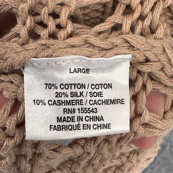 Sablyn Mariella Sweater Size Large Tan Sand - Picture 5 of 5